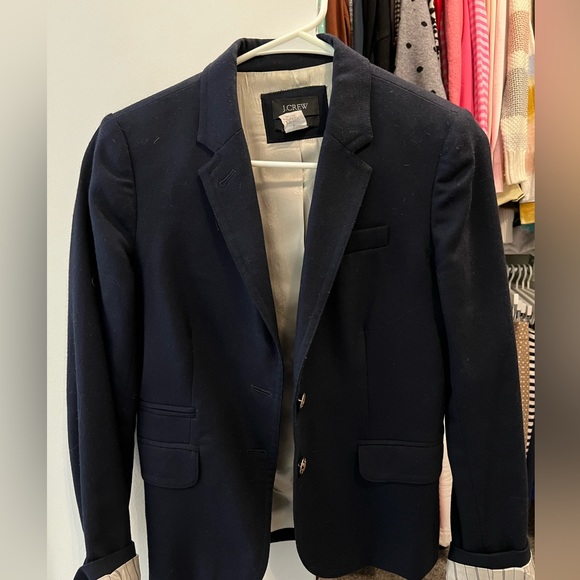 J crew navy schoolboy blazer original style EUC - Picture 6 of 6